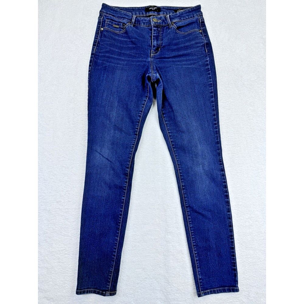 Nine West Gramercy Skinny Ankle Jeans Women Size 6 Blue Denim Missy